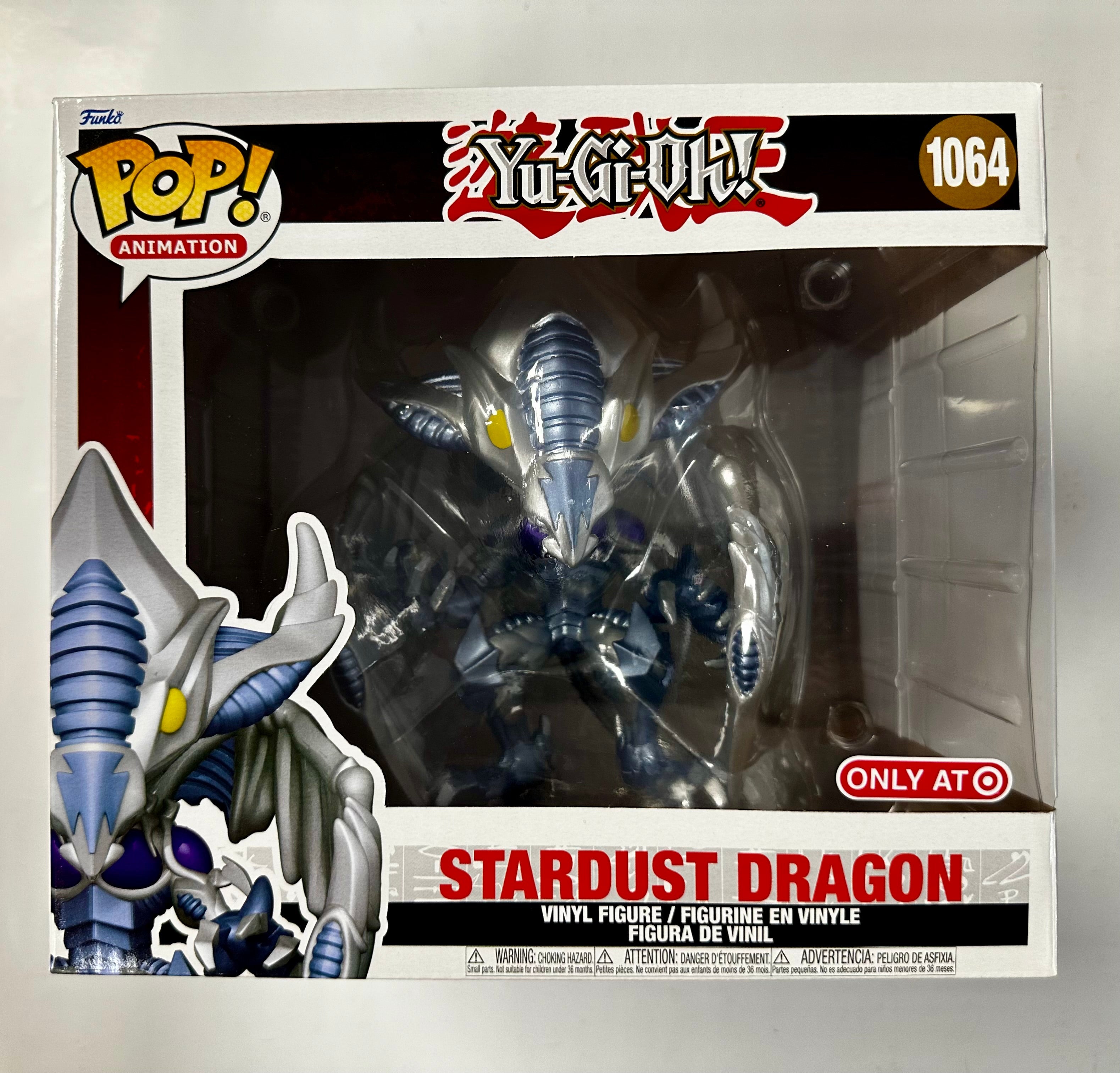 Funko Pop! Animation 6” Stardust Dragon #1064 Yu-Gi-Oh! Target 2021 Exclusive