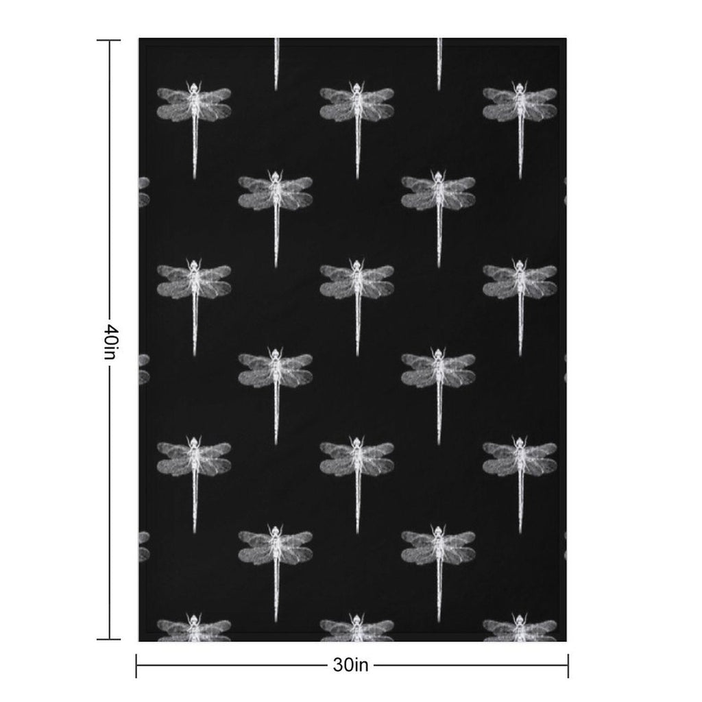 Dragonfly Throw Blanket