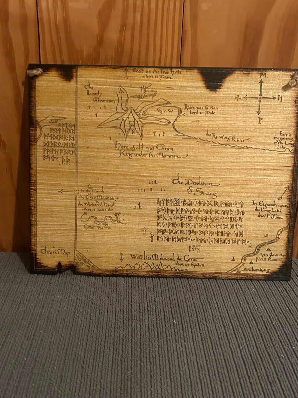 Thorin’s (Hobbit) Map