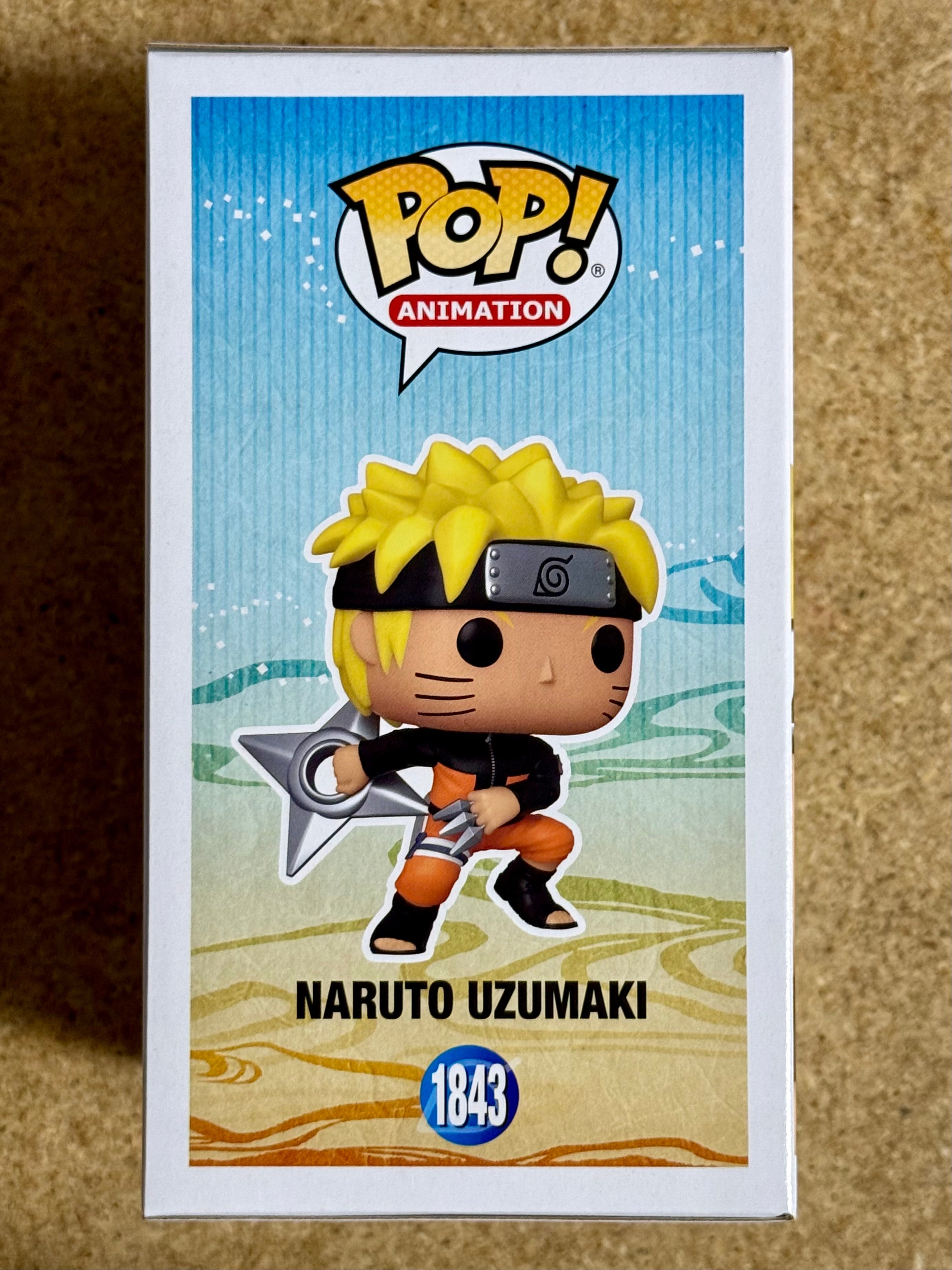 Funko Pop! Animation Naruto Uzumaki With Shuriken #1843 Naruto Shippuden 2024