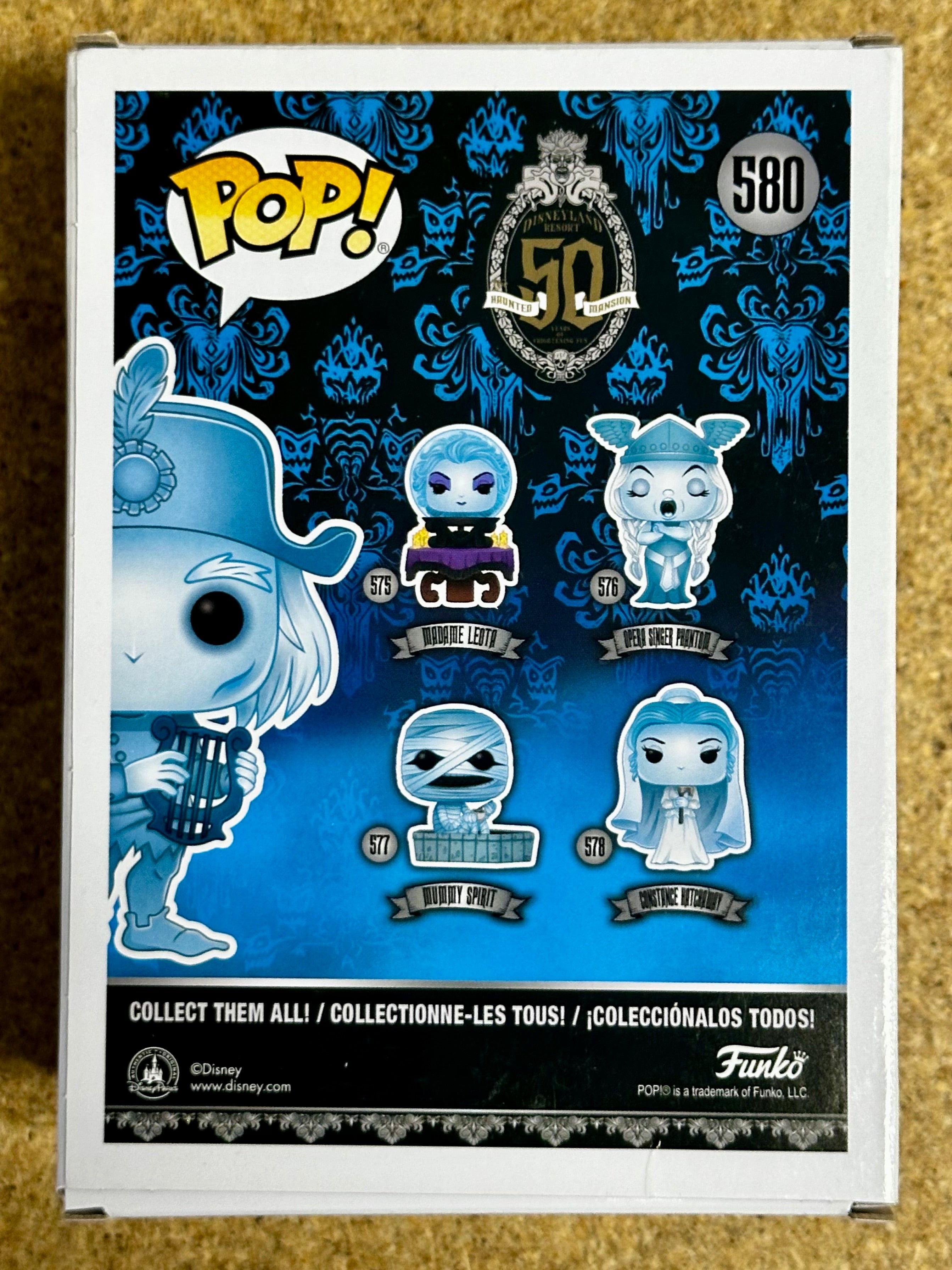 Funko Pop! Disney Merry Minstrel #580 The Haunted Mansion 2019 Vaulted Exclusive