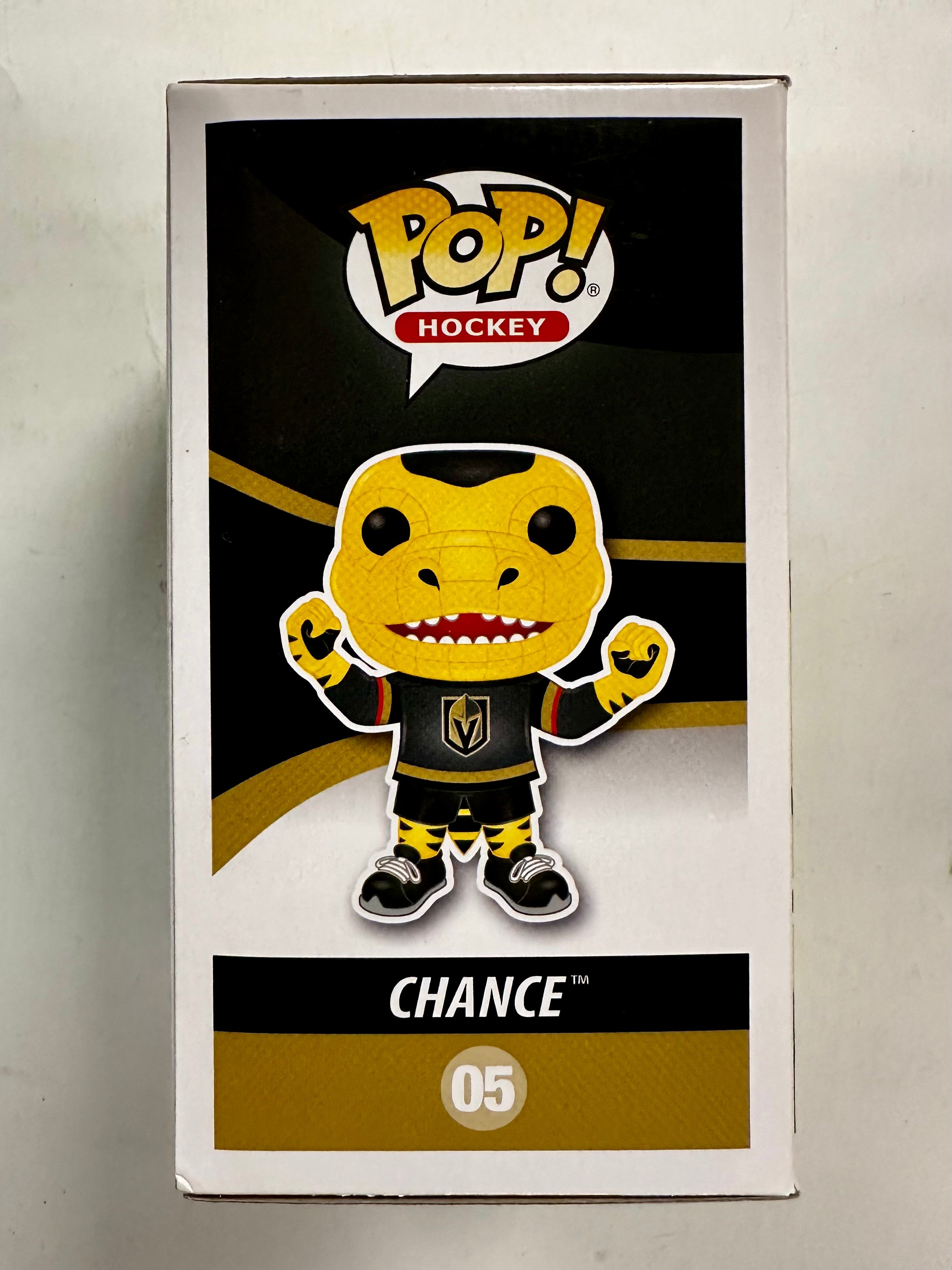 Coach Bruce Cassidy Signed NHL Vegas Knights Chance Funko Pop! #05 With JSA COA