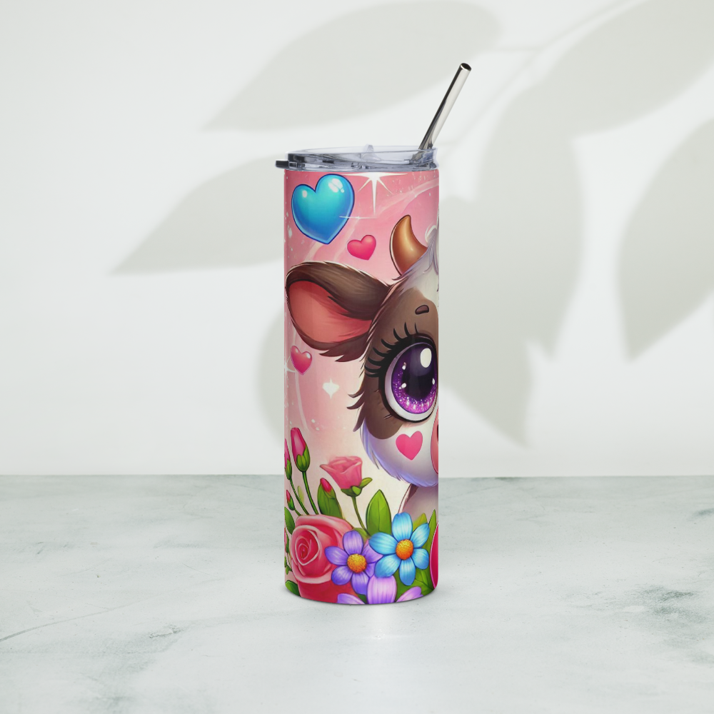 Calf With Heart Tumbler