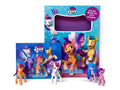 My Little Pony Tattle Tales - Activity Books for kids, 12-page storybook, 4 figurines