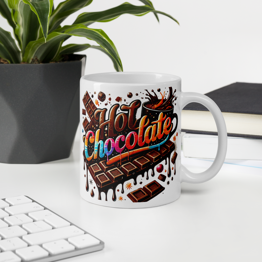 Hot Chocolate Design - 11oz White Mug