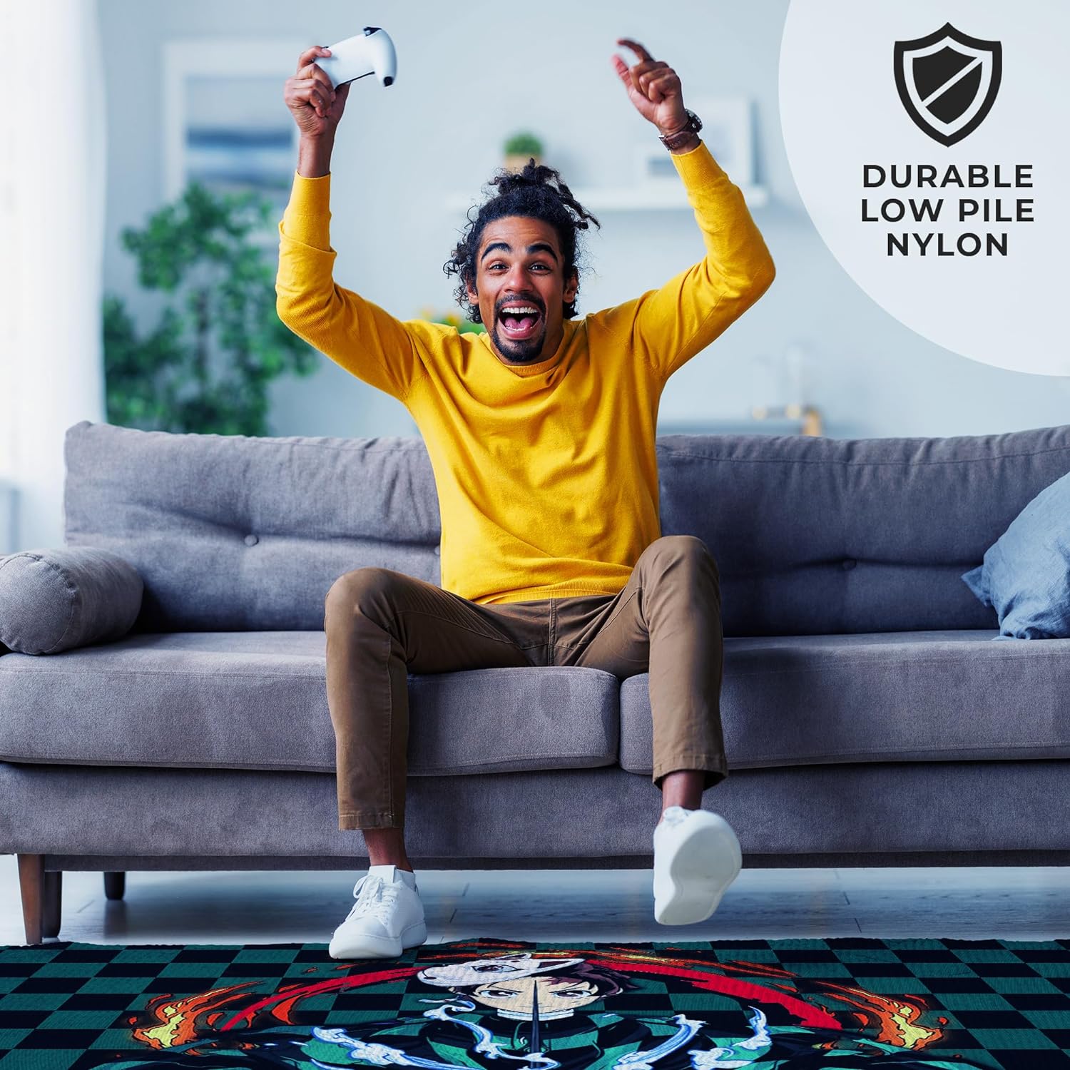 Anime Decor Rug- 62x40 inches