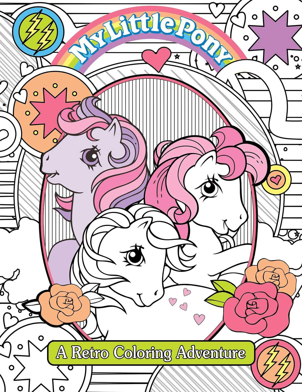My Little Pony Retro Coloring Book by Editors of Studio Fun