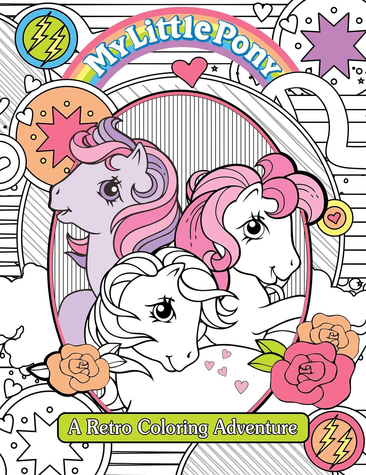 My Little Pony Retro Coloring Book by Editors of Studio Fun