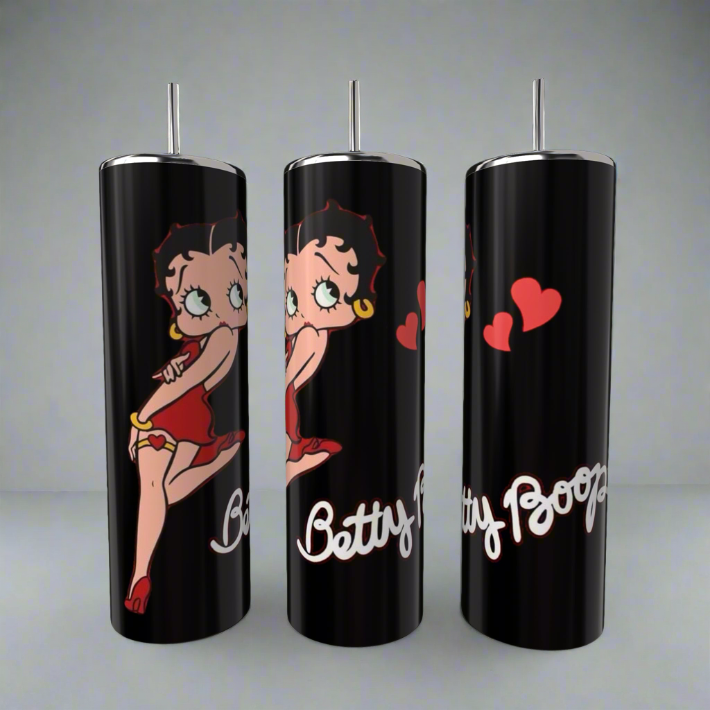 Red Heart | Betty B | 20oz Skinny Tumbler