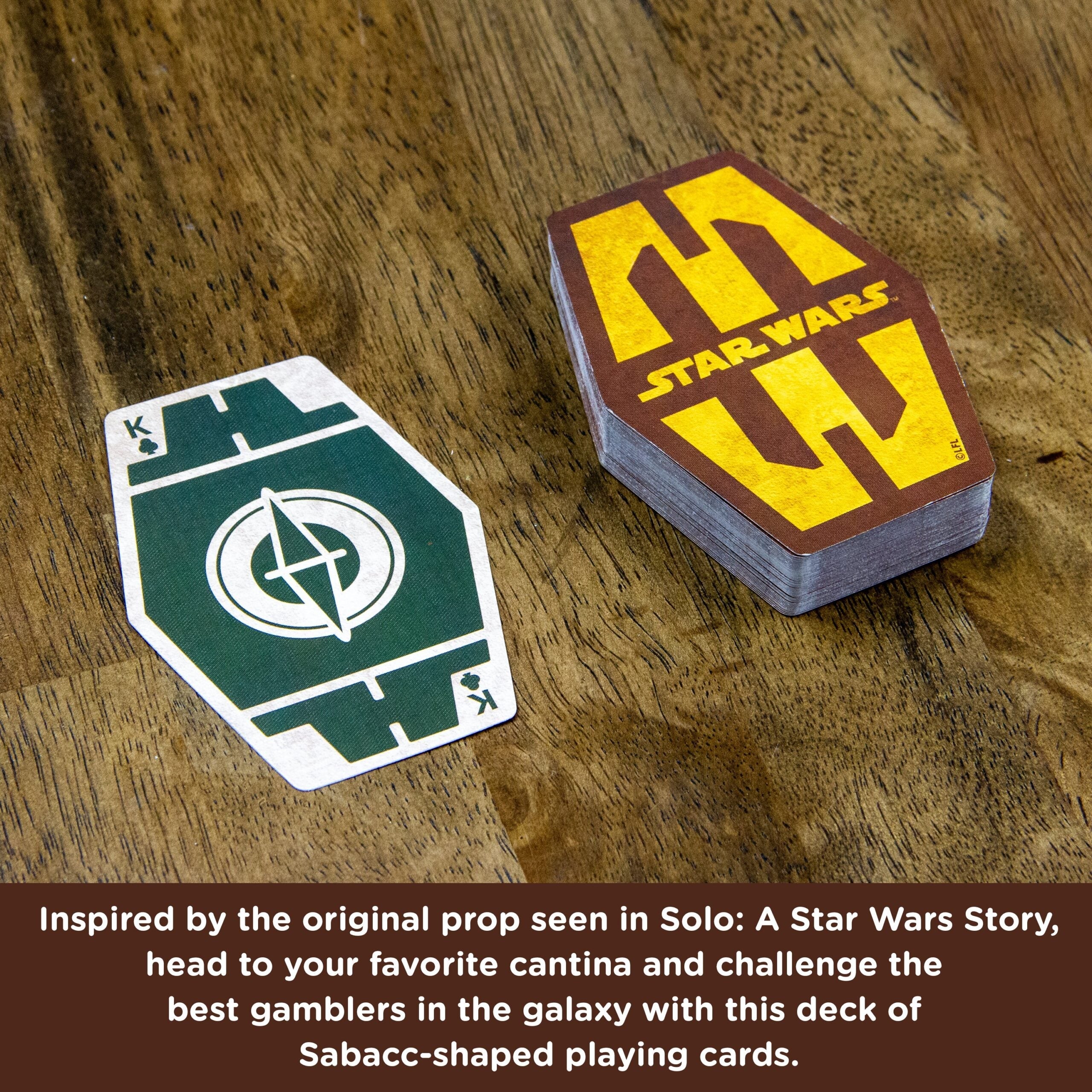 Aquarius Playing Cards: Star Wars - Sabacc Shaped Cards