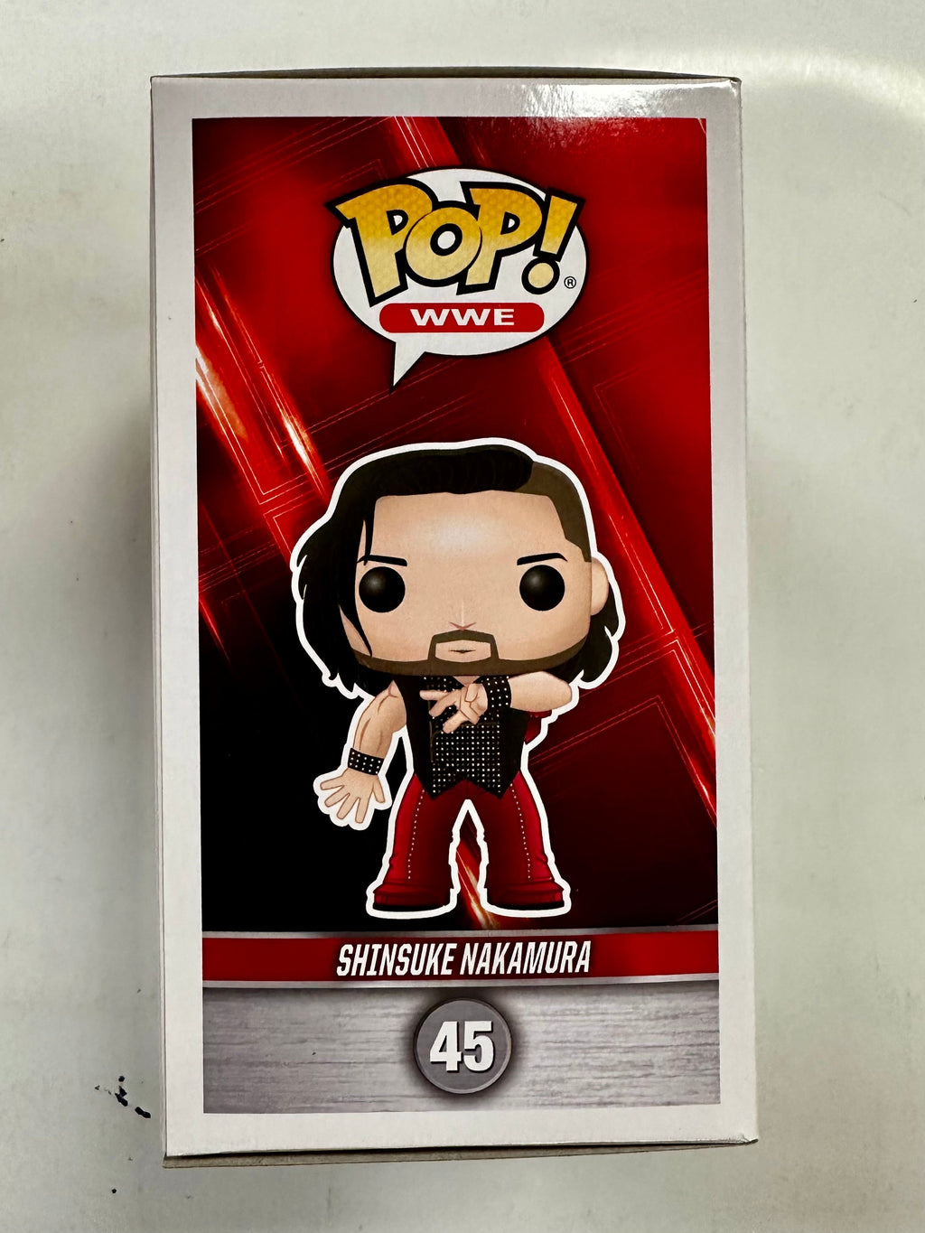 Shinsuke Nakamura Signed WWE Japanese Wrestling Funko Pop! #45 Vaulted PSA/DNA COA
