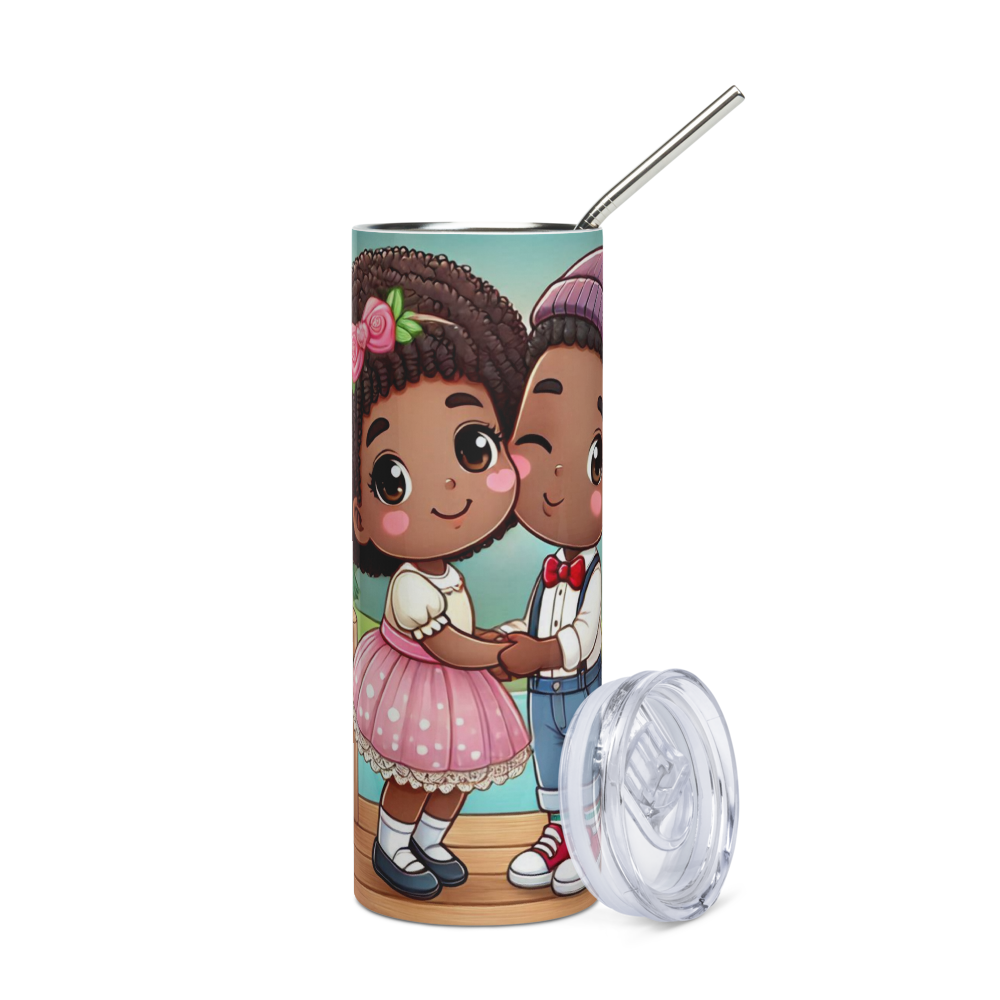Couple On Dock Tumbler