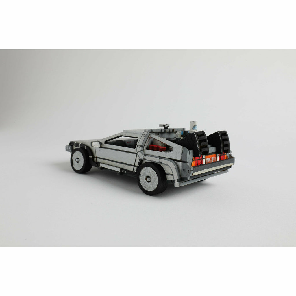 IncrediBuilds: Back to the Future: DeLorean Book and 3D Wood Model [2020]
