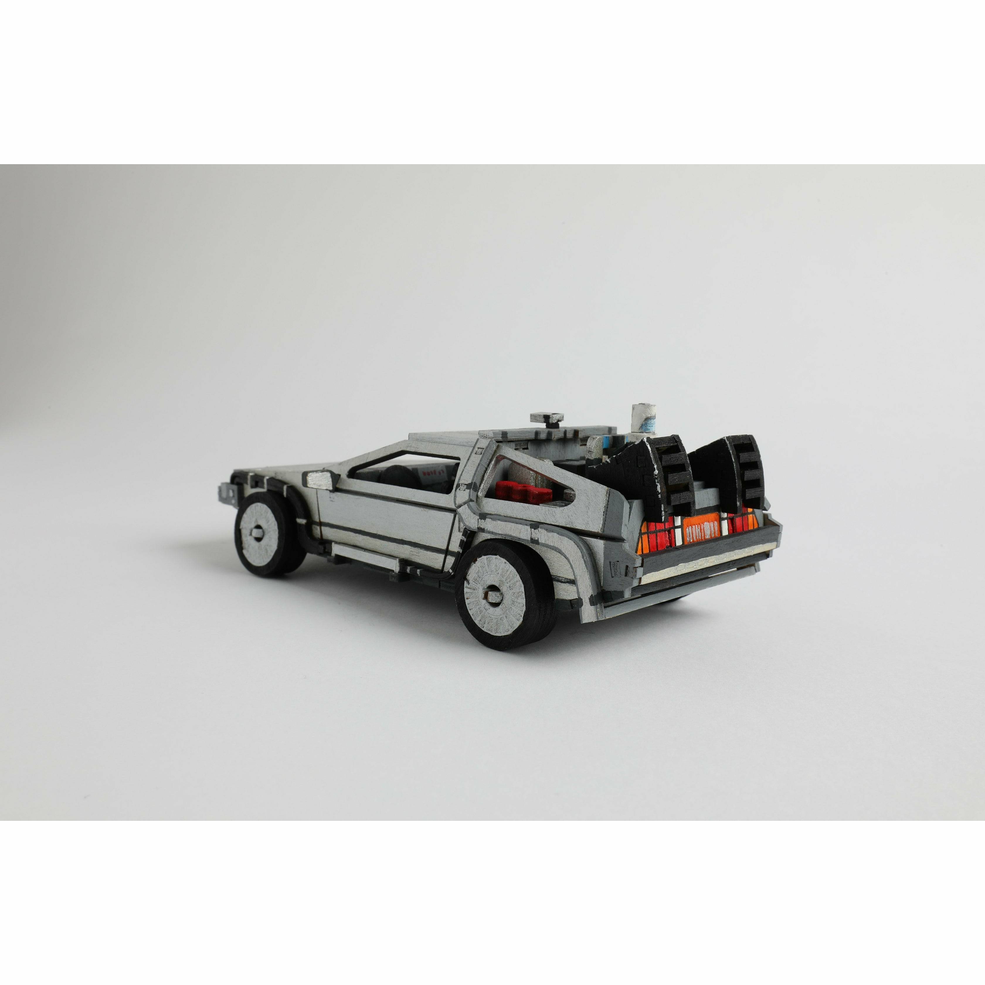 IncrediBuilds: Back to the Future: DeLorean Book and 3D Wood Model [2020]