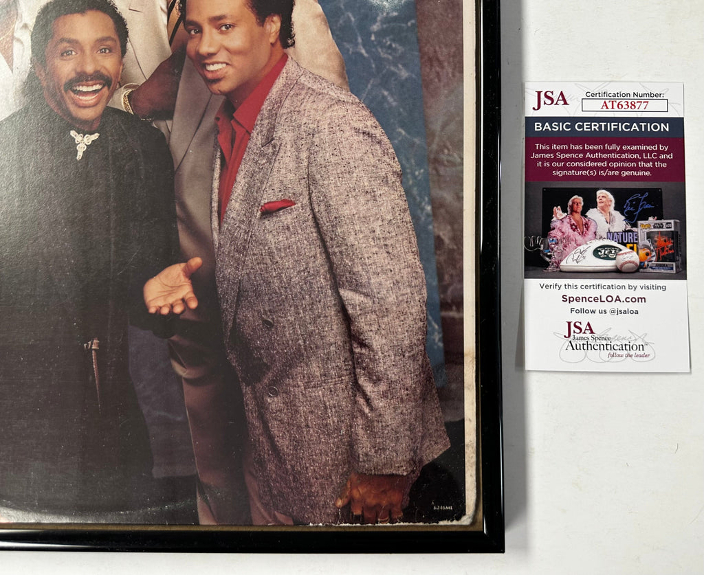 Otis Williams Signed & Framed Temptations: Together Again Vinyl With JSA COA
