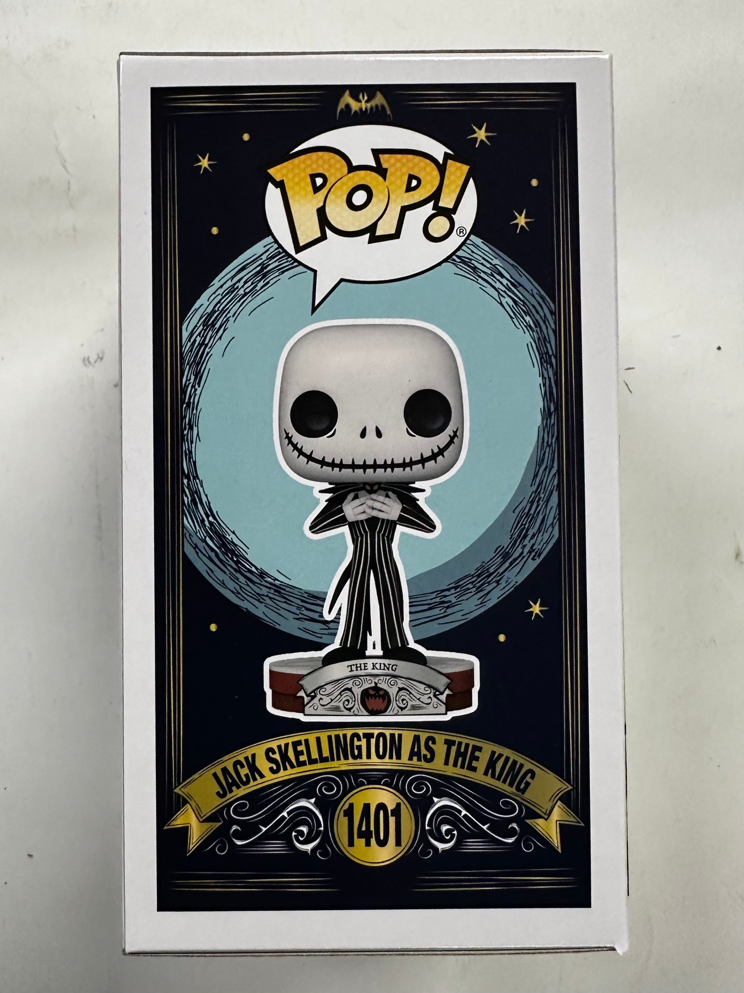 Funko Pop! Disney Jack Skellington As The King #1401 Nightmare Christmas 2023