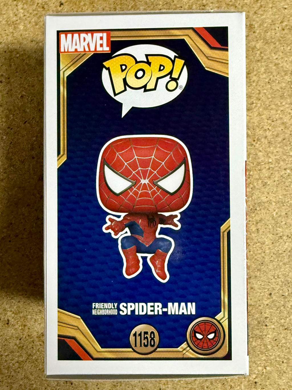 Josey Scott Of Saliva “Hero” Signed Spider-Man Funko Pop #1158 With JSA COA