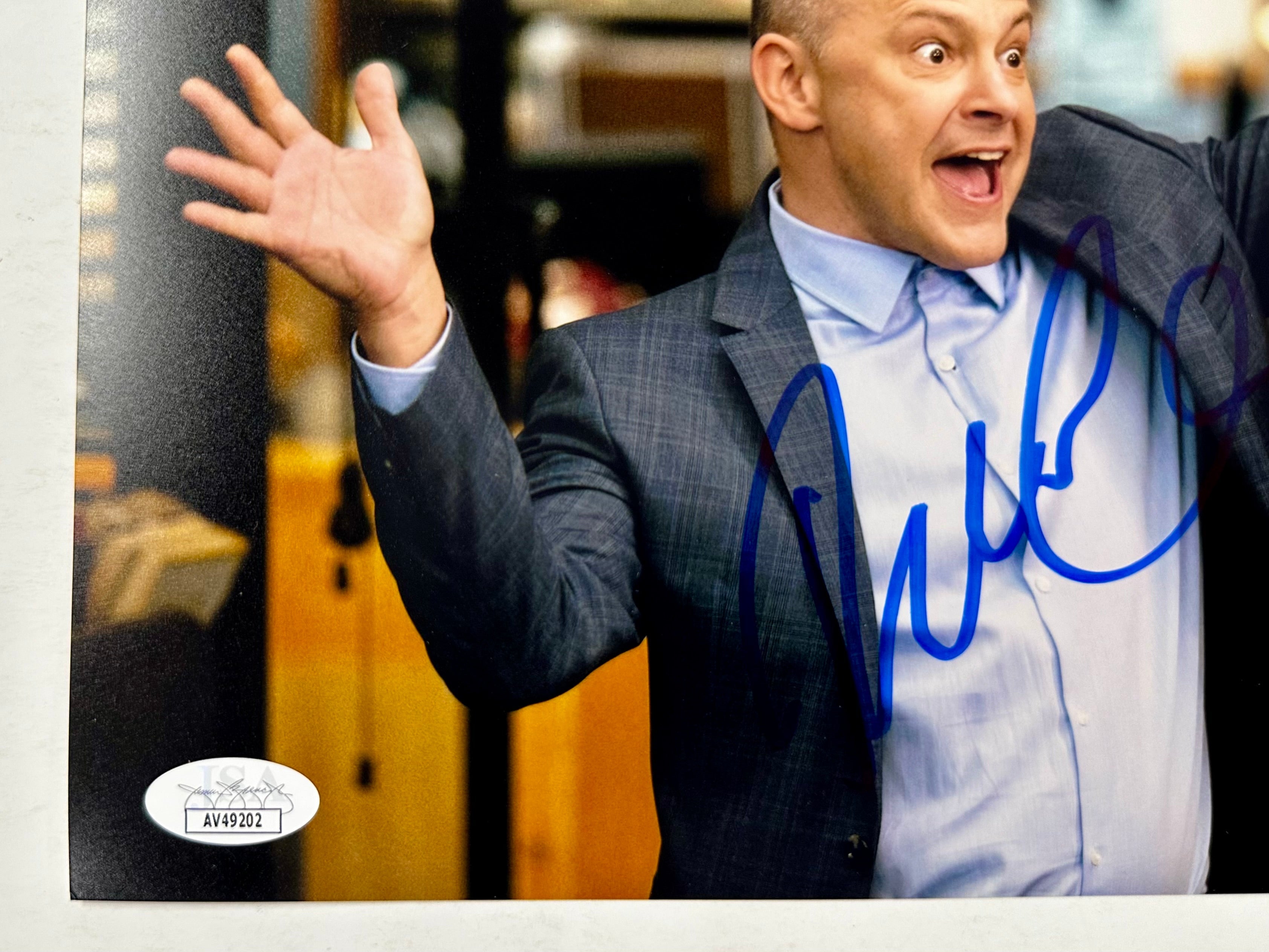 Rob Corddry Signed Joe Krutel HBO Ballers 8x10 Photo With JSA COA