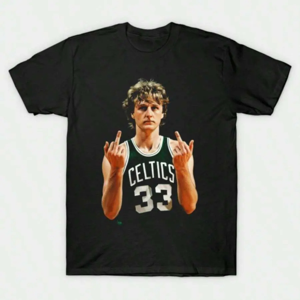 Larry Bird Retro 90s Graphic T-Shirt