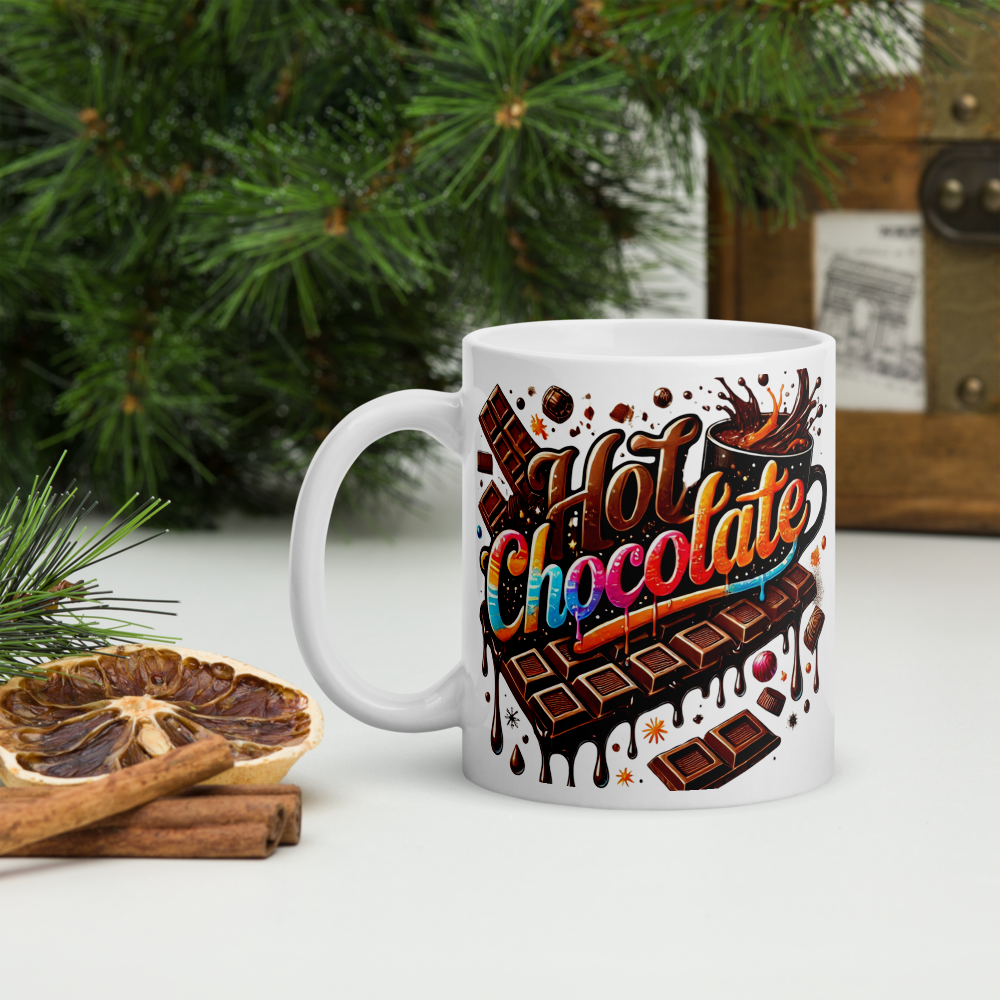 Hot Chocolate Design - 11oz White Mug