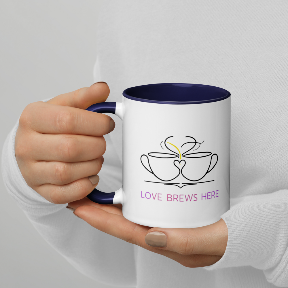 Love Brews Here - Colored Mug