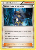 Archie's Ace in the Hole 124/160 - XY  Primal Clash Reverse Holofoil