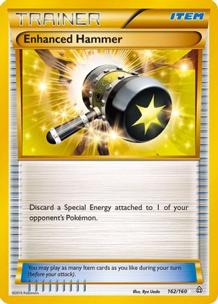 Enhanced Hammer (Secret Rare) 162/160 - XY  Primal Clash Holofoil