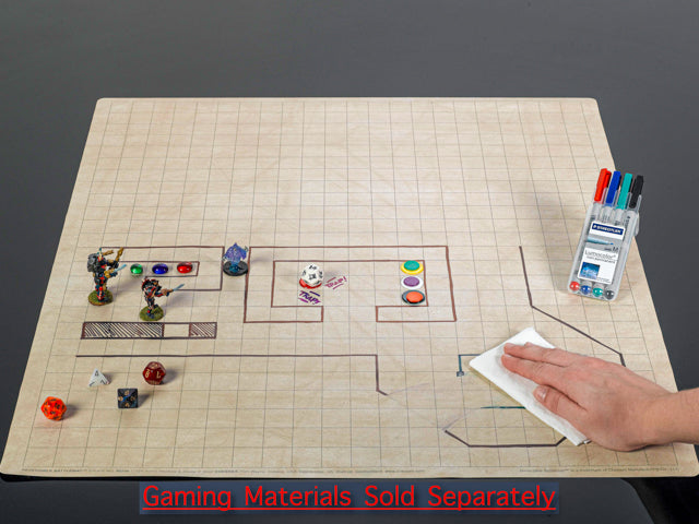 Reversible Megamat® 1" Squares & 1" Hexes (34½" x 48" Playing Surface)