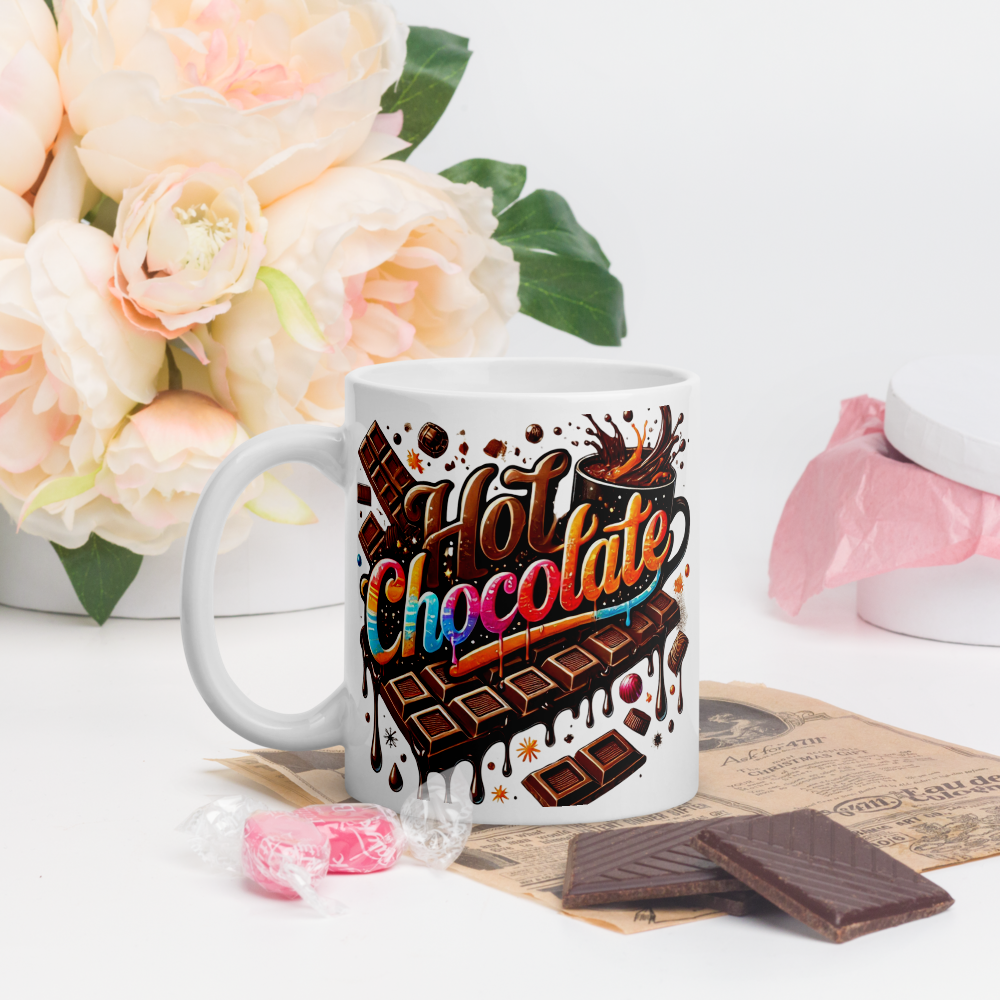 Hot Chocolate Design - 11oz White Mug