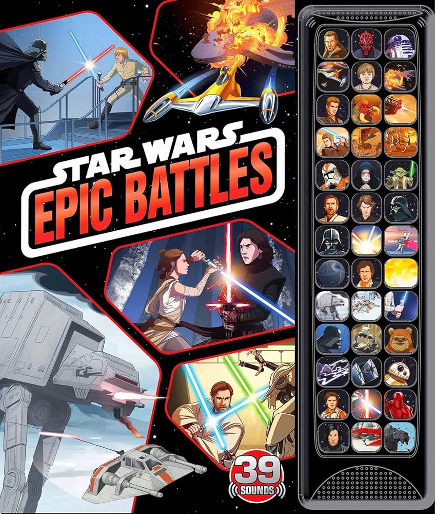 Star Wars: 39-Button Sound: Epic Battles (39-Button Sound Books)