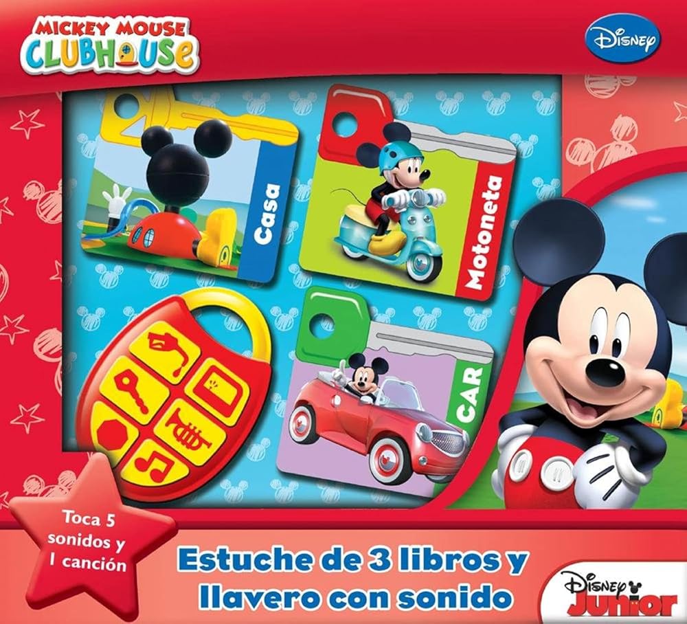 MI CAJA CON LLAVERO MICKEY MOUSE KKB