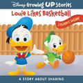 Disney Growing Up Stories with Donald Duck - Louie Loves Basketball - A Story About Sharing - Stickers Inside! - PI Kids