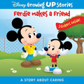 Disney Growing Up Stories with Mickey Mouse - Ferdie Makes a Friend, a Story About Caring - Stickers Included! - PI Kids