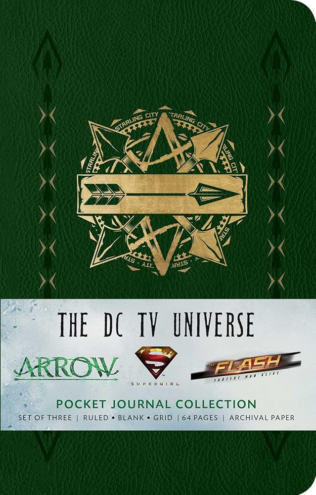 The DC TV Universe: Pocket Notebook Collection (Set of 3) (Comics)