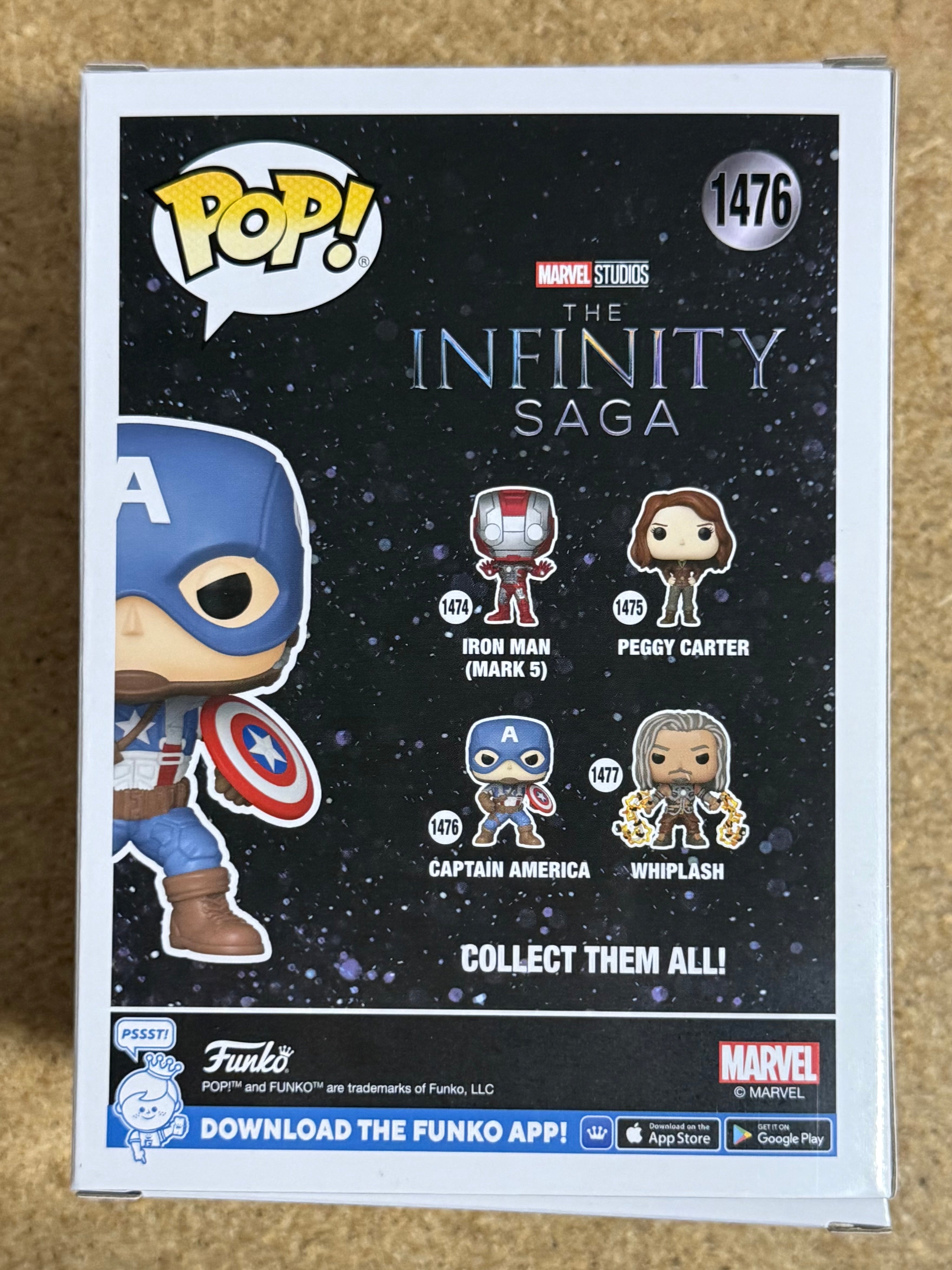 Funko Pop! Marvel Captain America #1476 Marvel MCU Infinity Saga 2024
