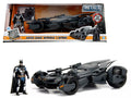 2017 Justice League Batmobile with diecast Batman Figure 1/24 Diecast Model Car by Jada  free shipping USA