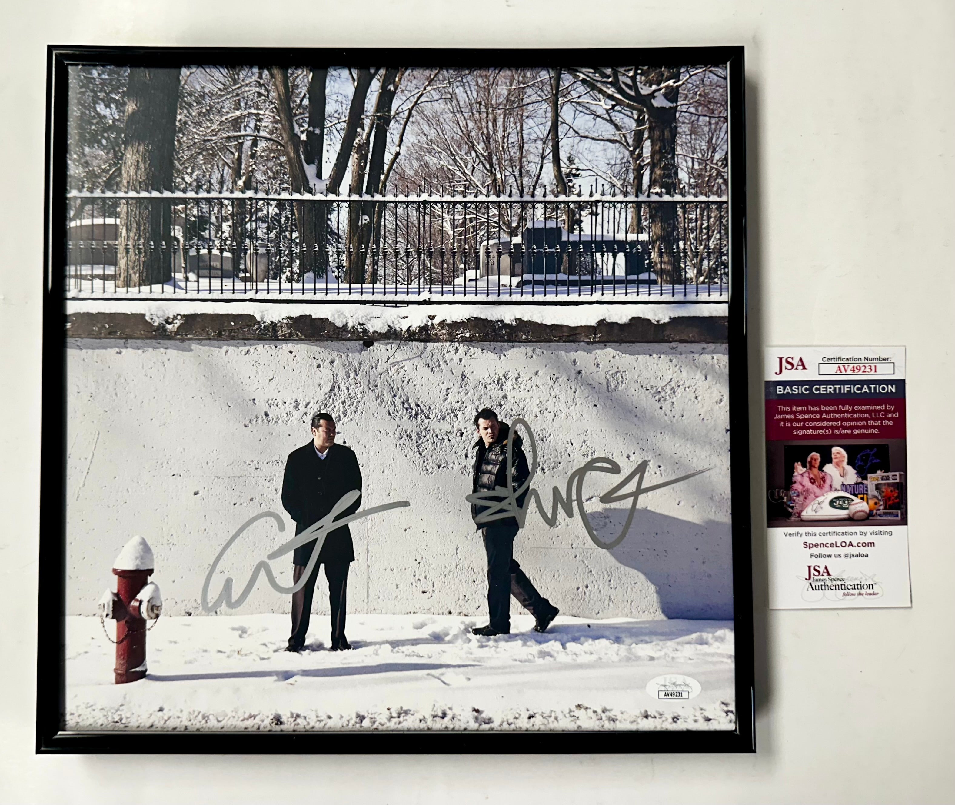 Atmosphere (Slug & Ant) Signed & Framed Southsiders 2014 Vinyl With JSA COA