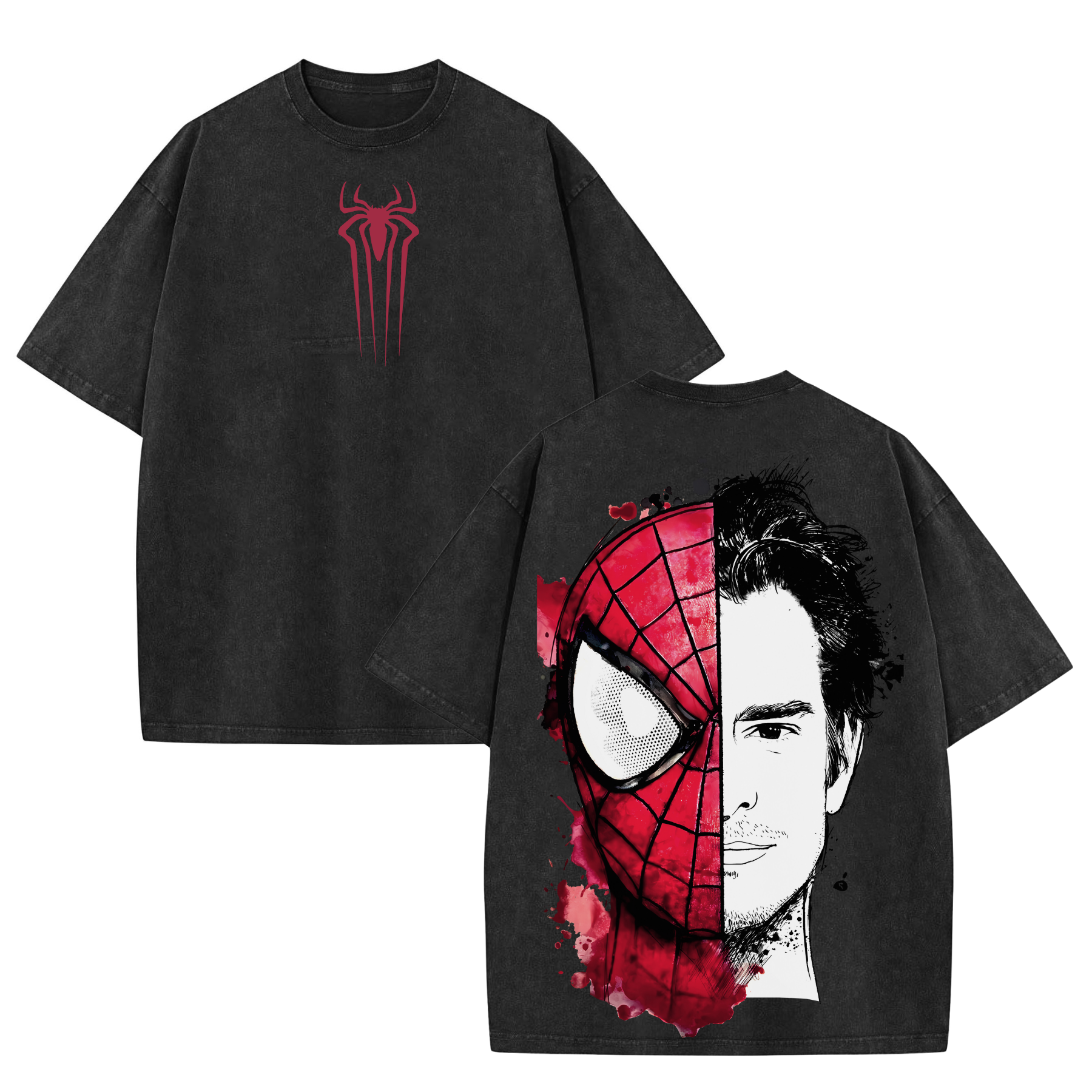 The Dark Style Trio Spidey T-Shirt – No Way Home Graphic Tee