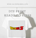 Dragon ball z goku anime print DTF print