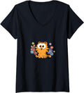 Handcrafted Womens Garfield Too To Care T-Shirt - Trendy Graphic Men Women