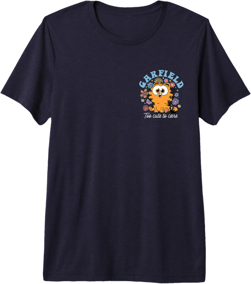 Exclusive Garfield Chibi Floral Too Sweatshirt - Fun Novelty Design Unisex