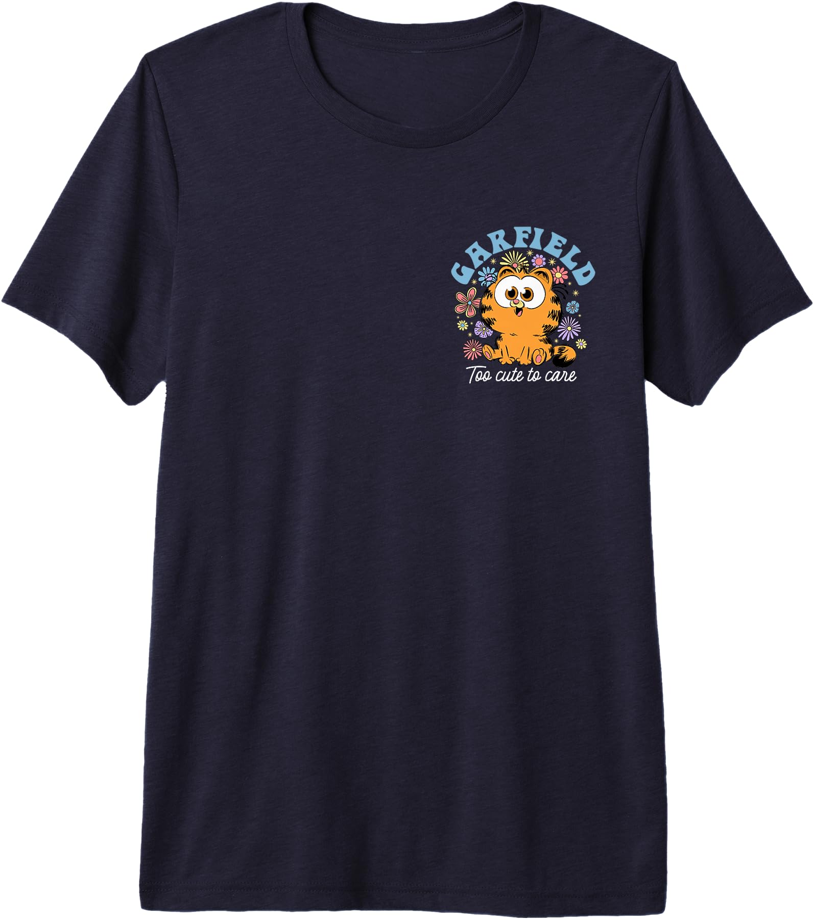 Exclusive Garfield Chibi Floral Too Sweatshirt - Fun Novelty Design Unisex
