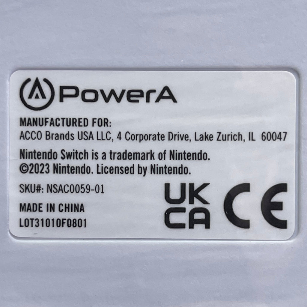 NINTENDO Joy-Con Comfort Grip ONLY Legend Of Zelda Authentic White NSAC0059-01