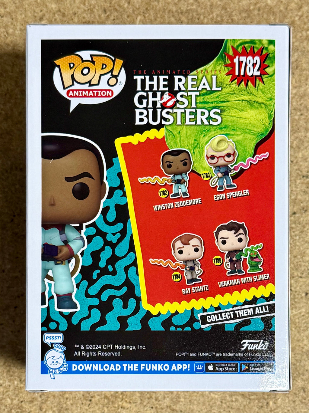 Funko Pop! Animation Winston Zeddemore #1782 The Real Ghostbusters 2024