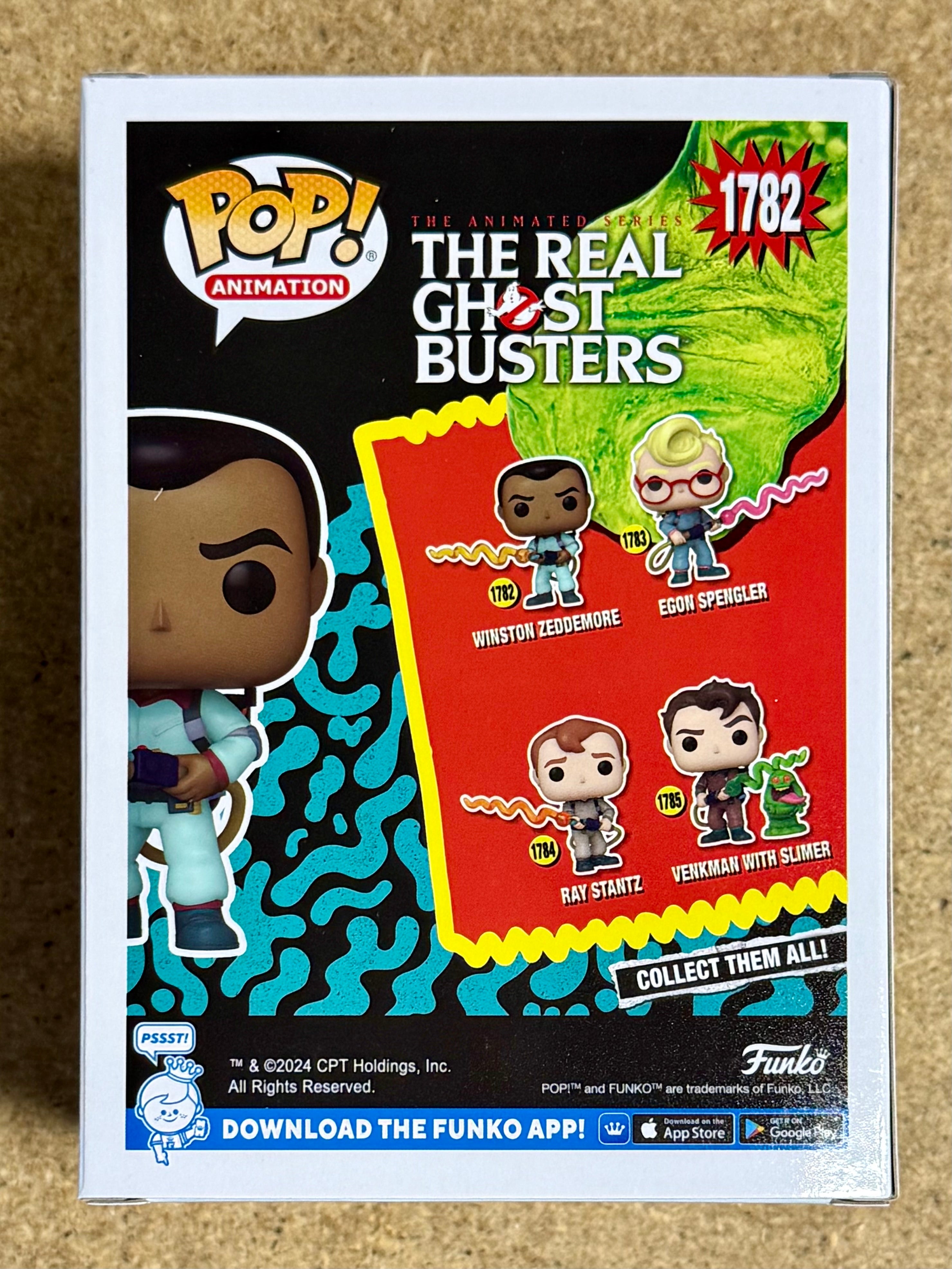 Funko Pop! Animation Winston Zeddemore #1782 The Real Ghostbusters 2024