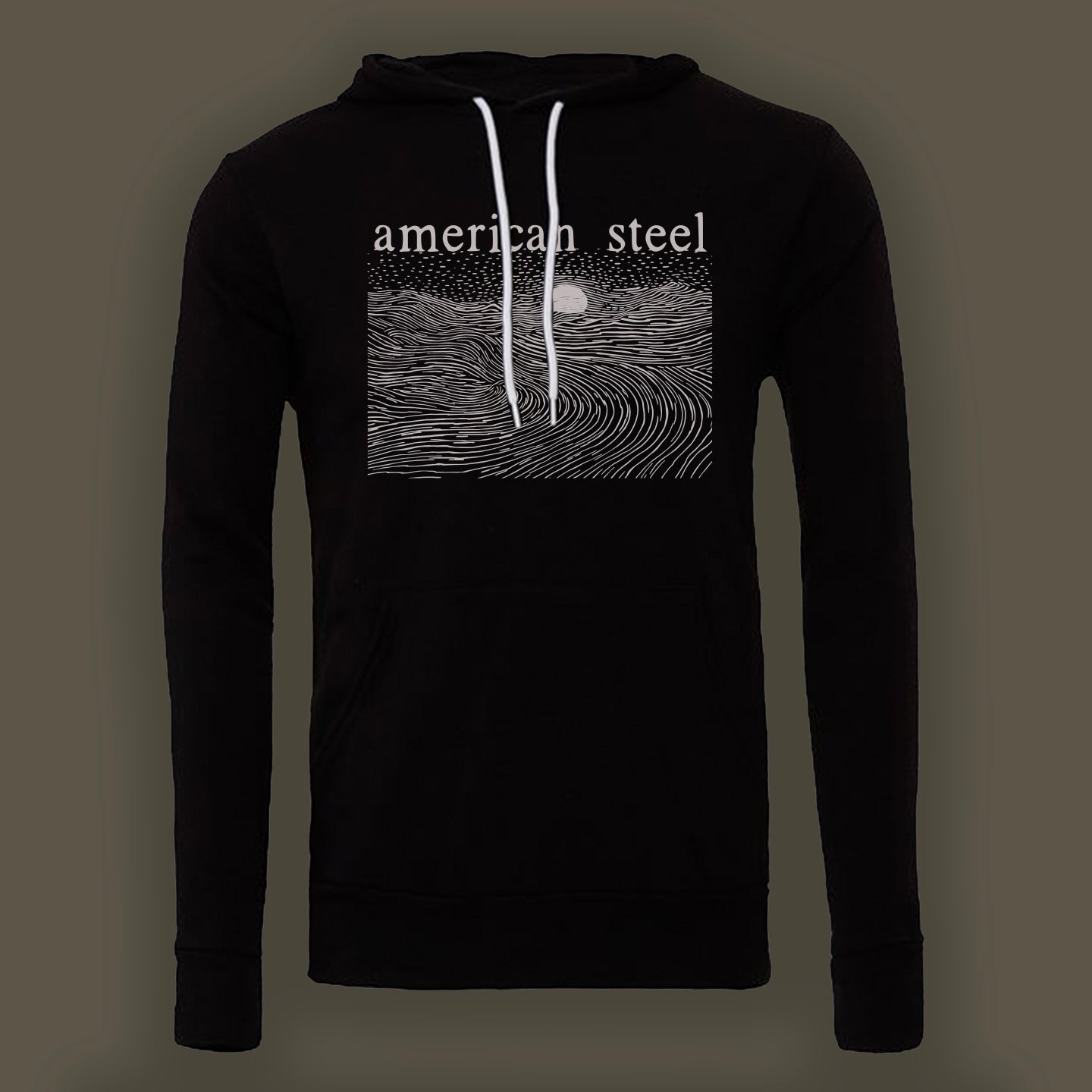 American Steel "Moonscape" Pullover Hoodie