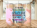 Teacher-Themed Stainless Steel Tumbler – Thoughtful & Colorful Gift