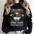 "All I Want For Christmas Is George Pickens" Sweatshirt