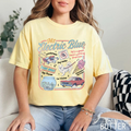 America "Mr. Electric Blue" Concert Tour Tee - Moonbeam Ice Cream