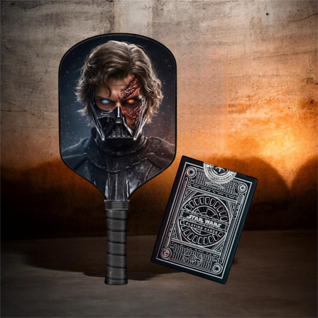 Anakin Vader - Star Wars - Collectors Edition Pickleball Paddle & Playing Cards